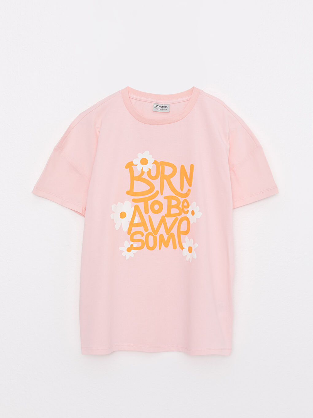 T-shirt et Short pour Filles à Manches Courtes Imprimé Col Rond-1