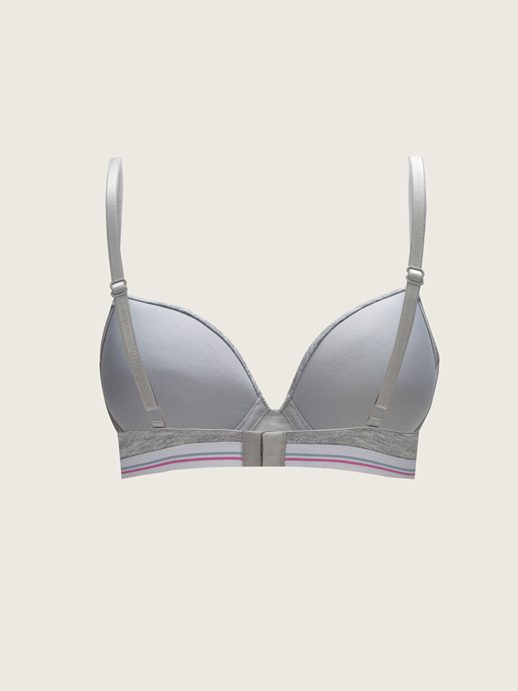 Underwire Plain Unpadded Drop First Bra-1