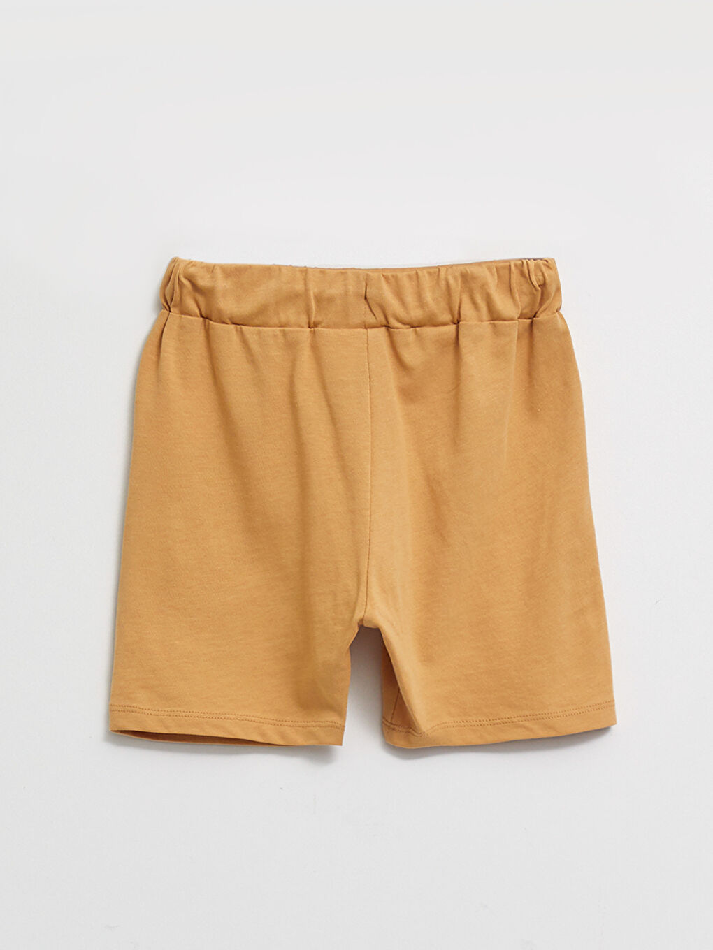 Mickey Mouse Printed Cotton Baby Boy Shorts With Elastic Waist-1