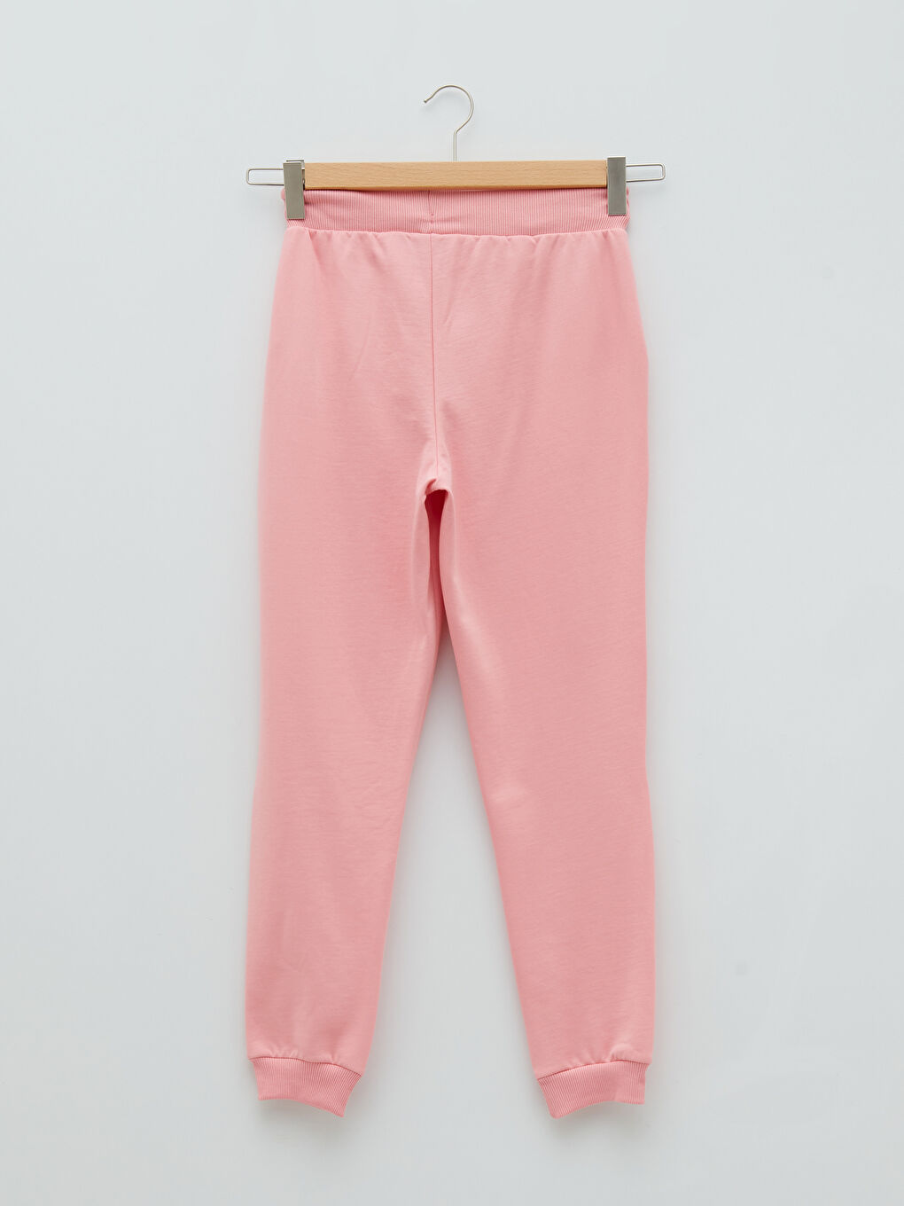 Әйелдерге арналған серпімді белдік әріп принтті қалтасы бар спорттық шалбар-6