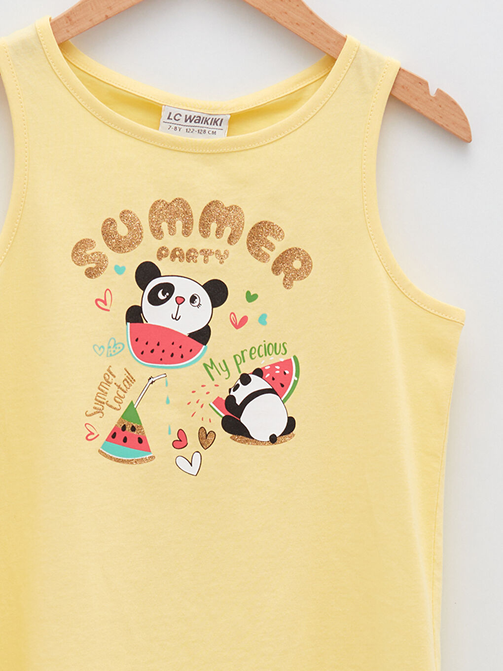 Crew Neck Printed Cotton Girl Athlete-2