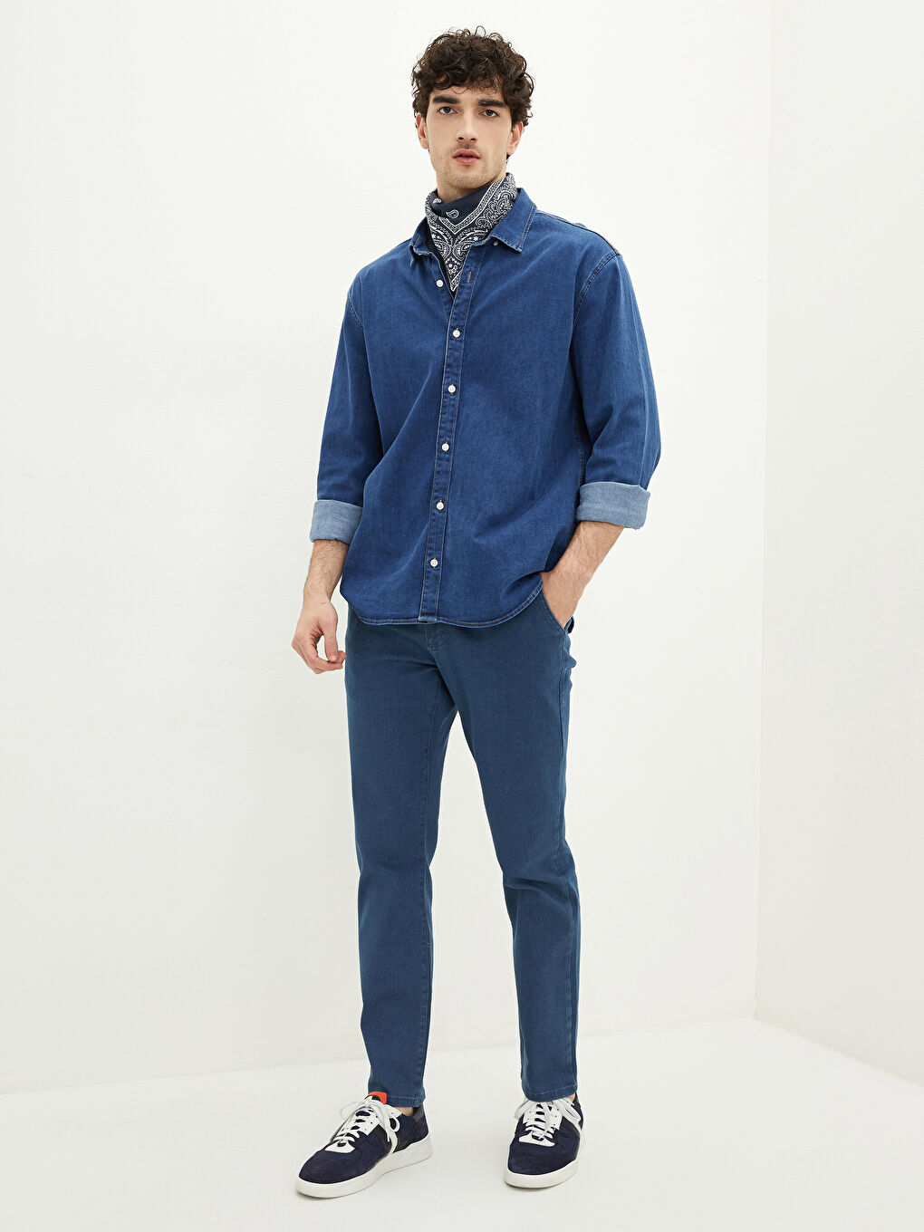 İndigo 880 Chino Fit Erkek Jean Pantolon-1