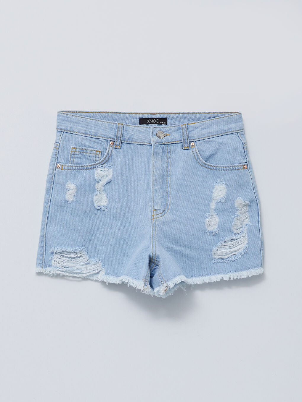 Standard Fit Straight Pocket Detailed Women's Jean Shorts -S2G715Z8-K9M