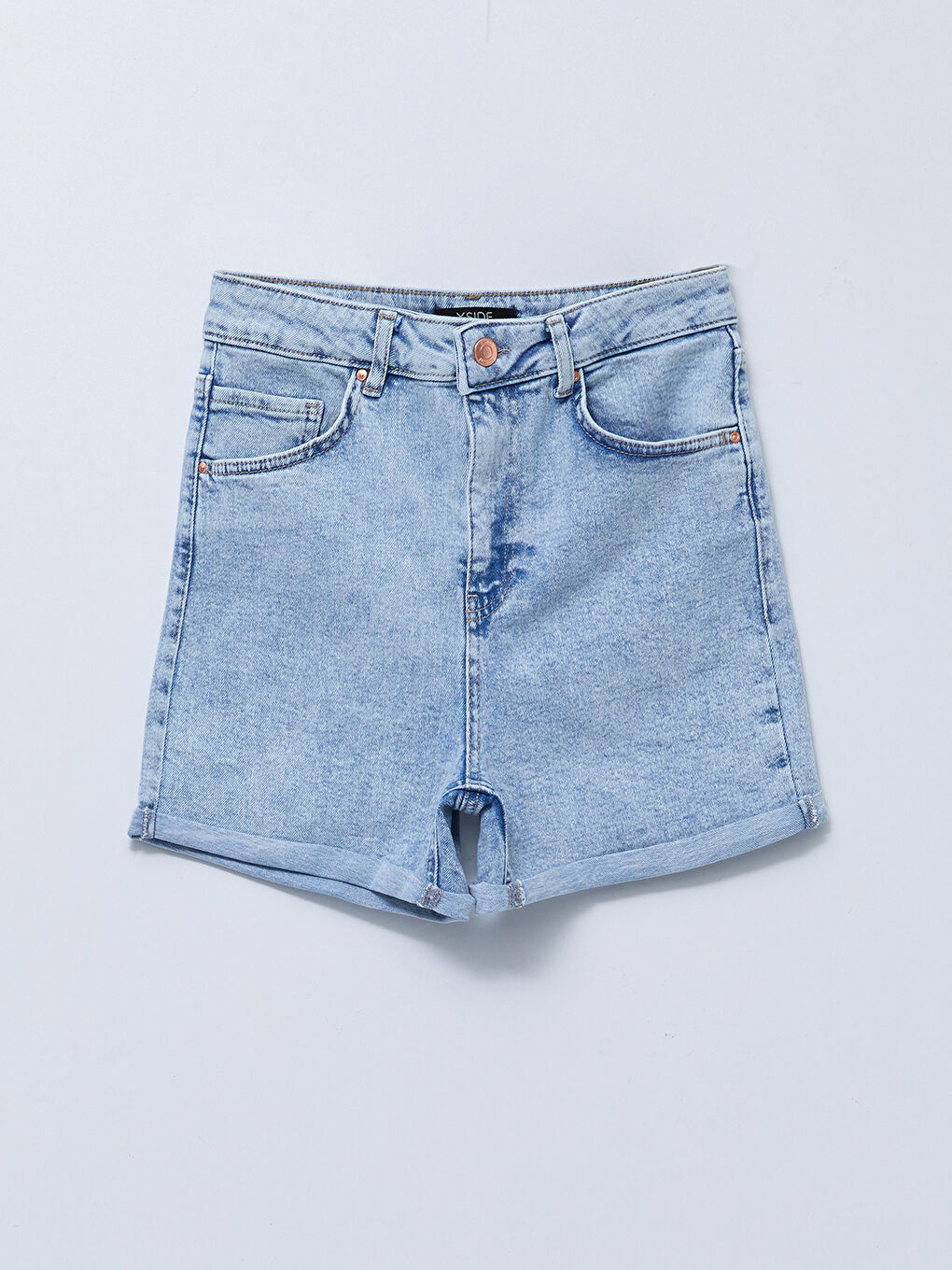 Standard Fit Straight Pocket Detailed Women's Jean Shorts -S2G716Z8-S5W