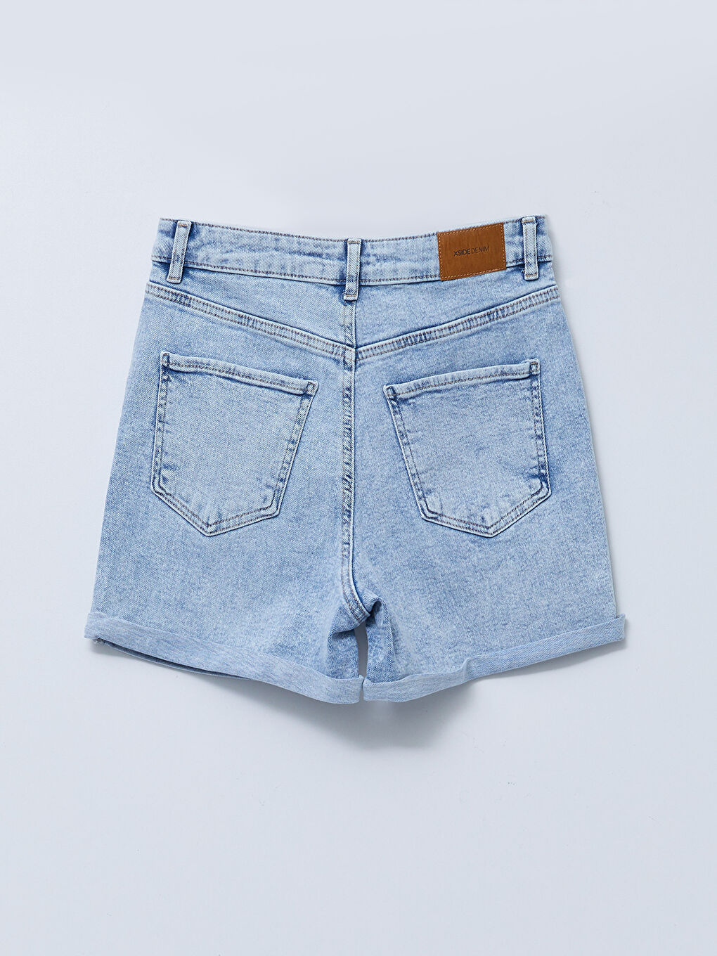 Standard Fit Straight Pocket Detailed Women's Jean Shorts -S2G716Z8-S5W