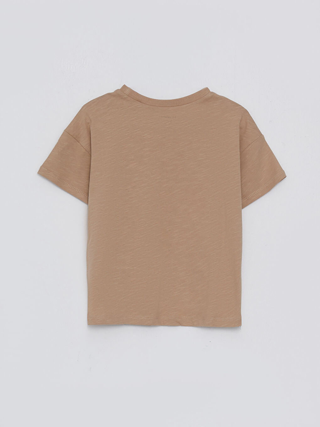 Crew Neck Short Sleeve Printed Cotton Baby Boy T-Shirt-1