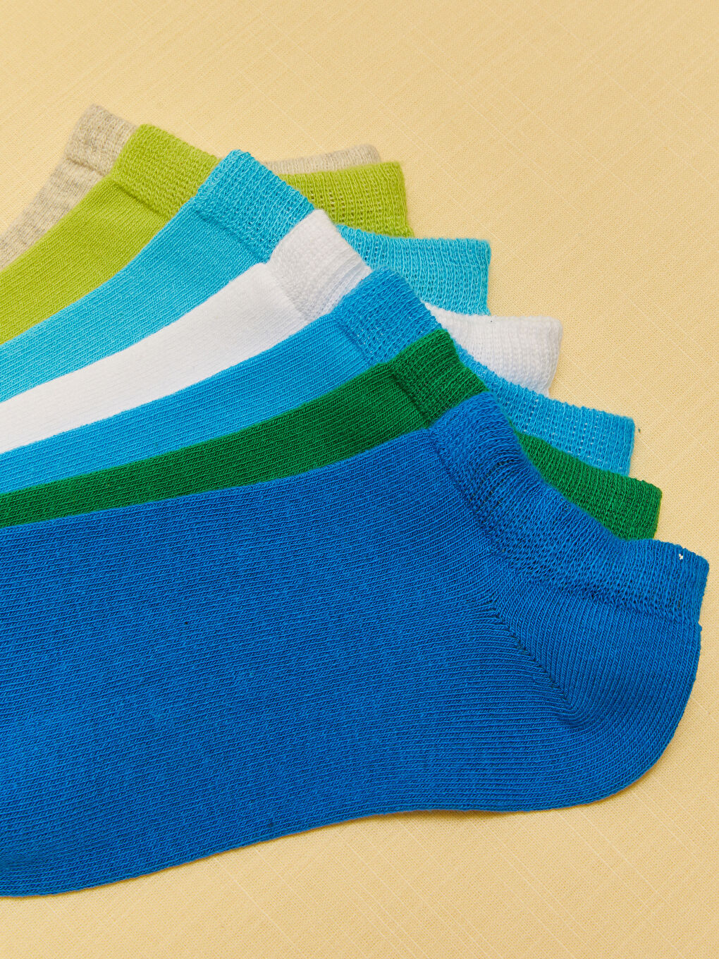 Basic Boys' Trainer Socks 7 Pack-2