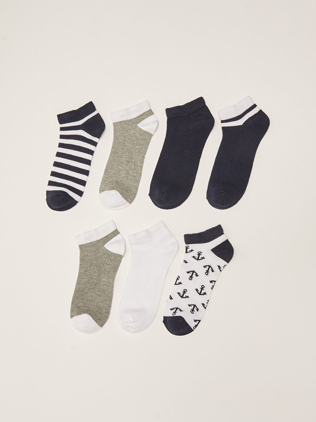 Boys' Trainer Socks 7 Pack-1