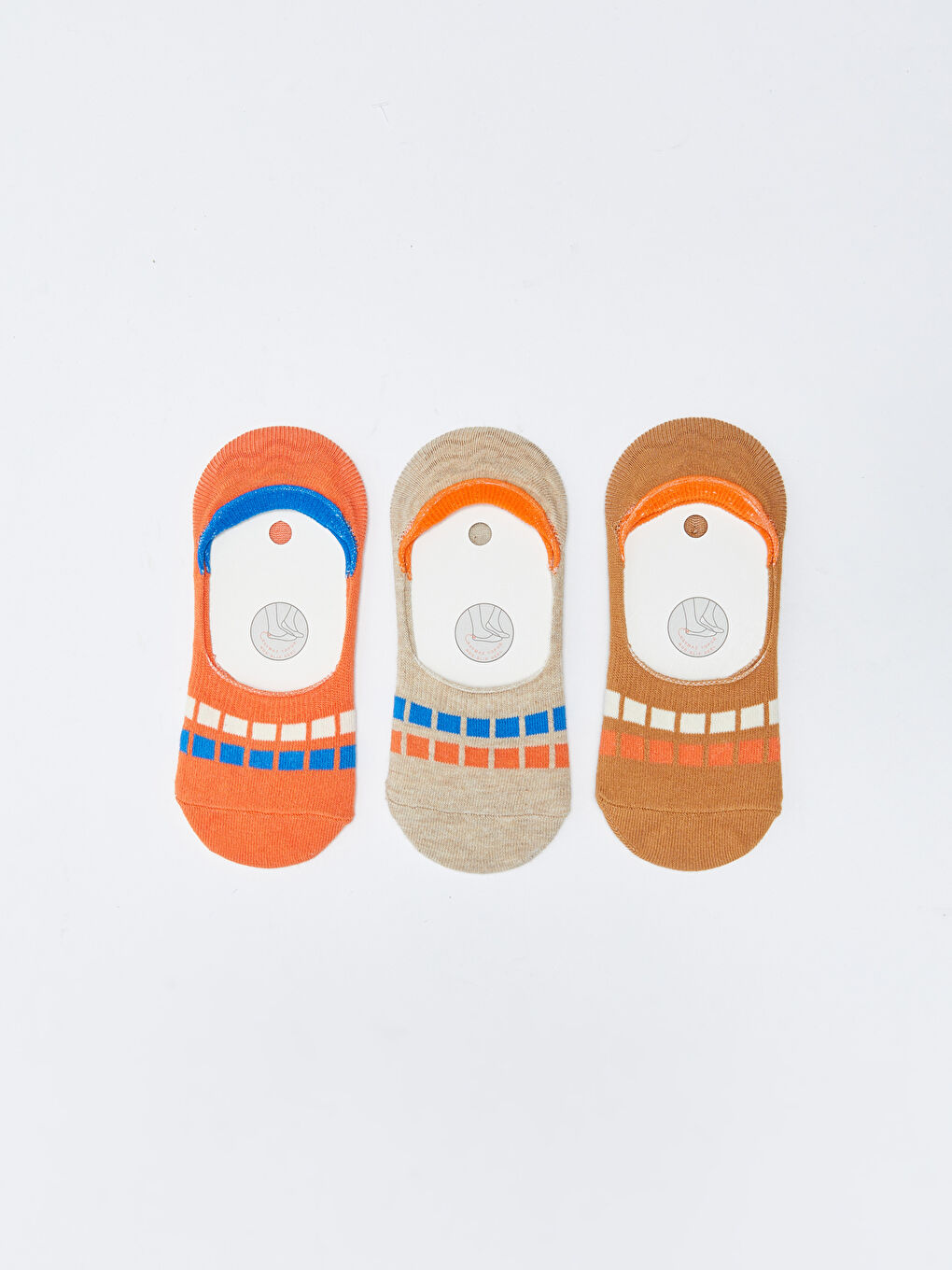 Patterned Boys' Trainer Socks 3-packs-1