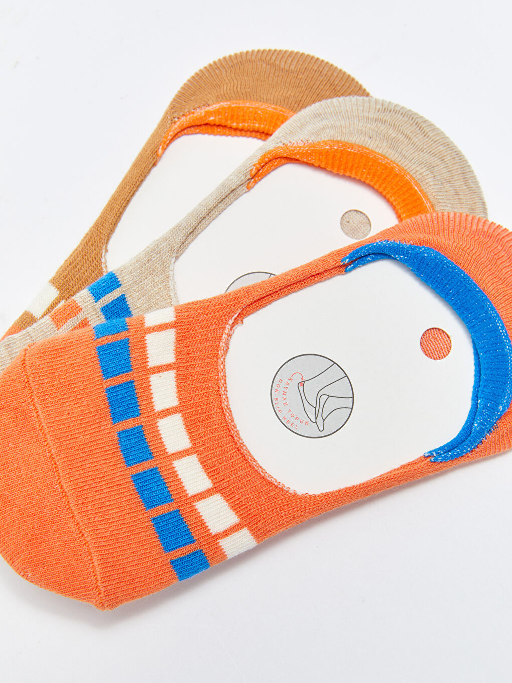 Patterned Boys' Trainer Socks 3-packs-2