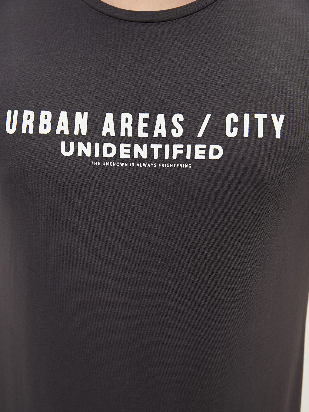 Crew Neck Short Sleeve Printed Combed Cotton Men's T-shirt-3