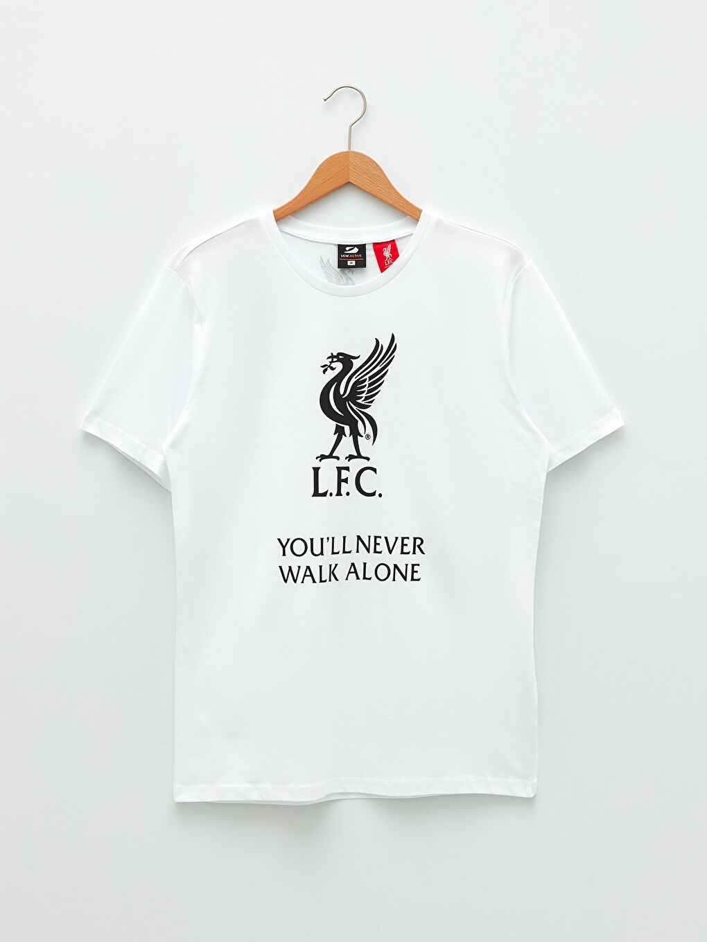 تيشيرت رياضي مطبوع ليفربول كم قصير برقبة دائرية للرجال-5