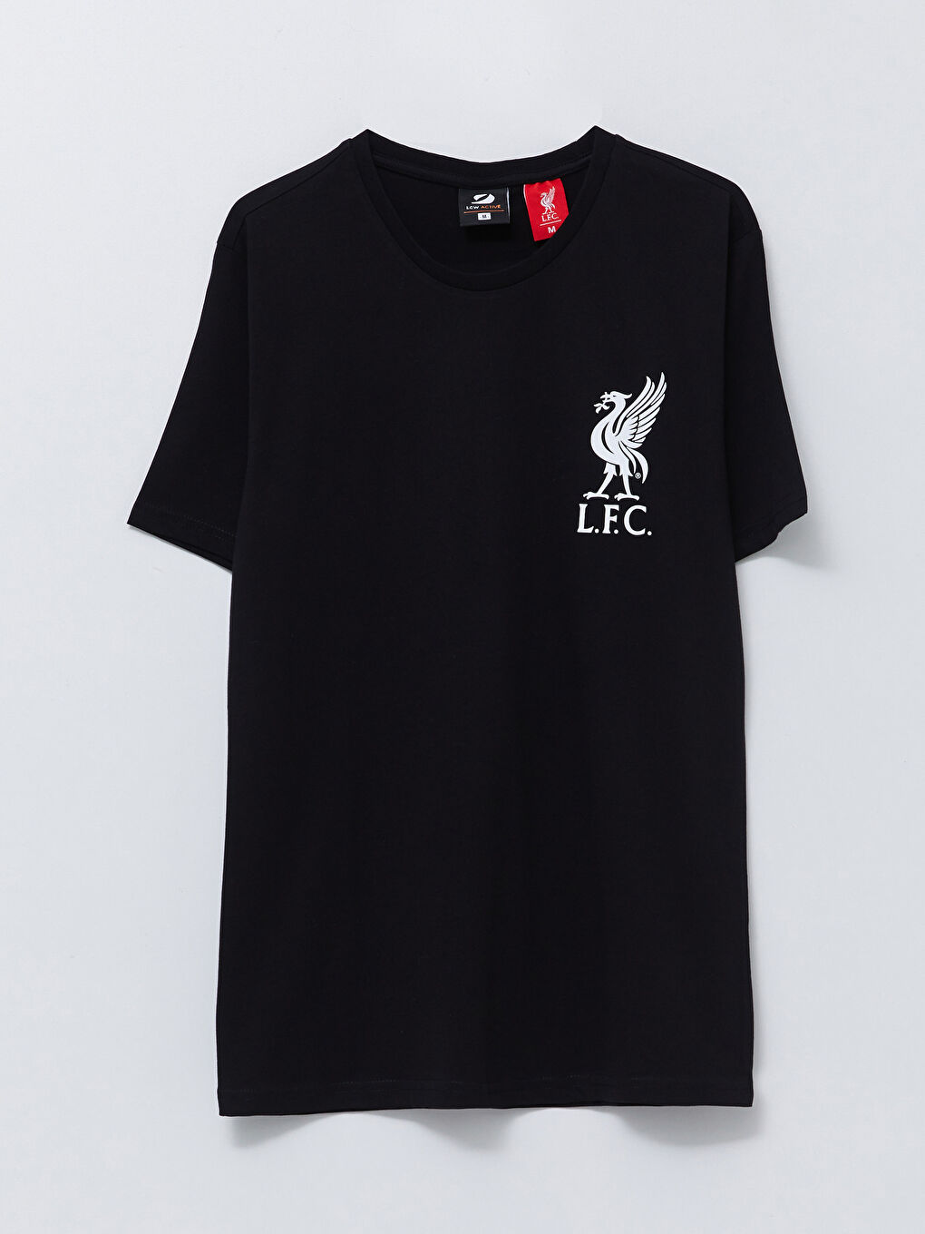 Ерлерге арналған ливерпуль принтті жанкүйерлік спорттық футболка-5