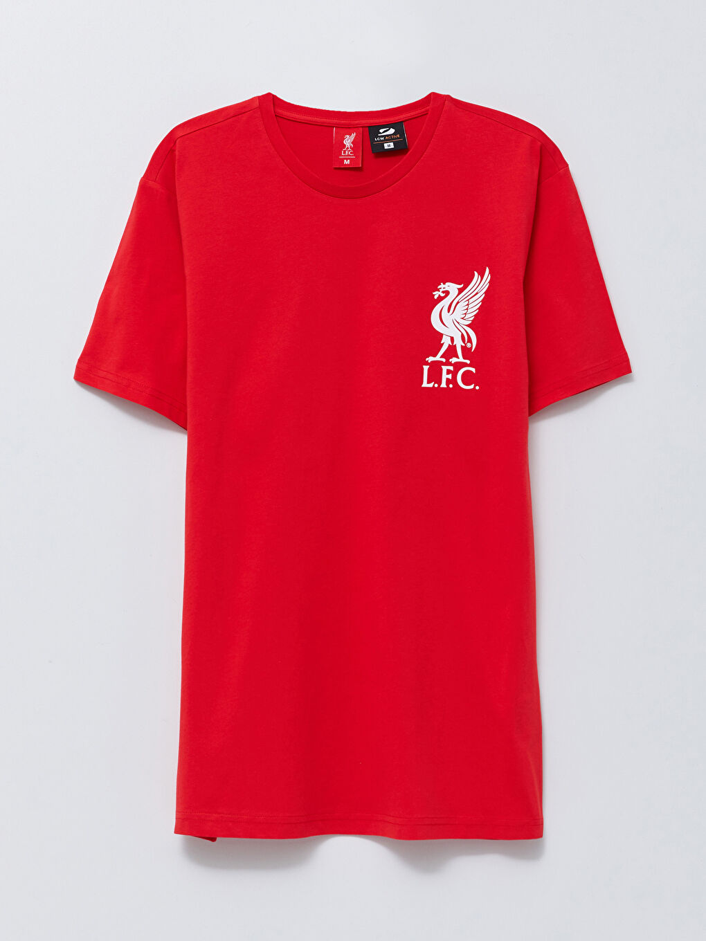 XSIDE ACTIVE Crew Neck Short Sleeve Liverpool Printed Men's Fan T-Shirt -S2G926Z8-GZX