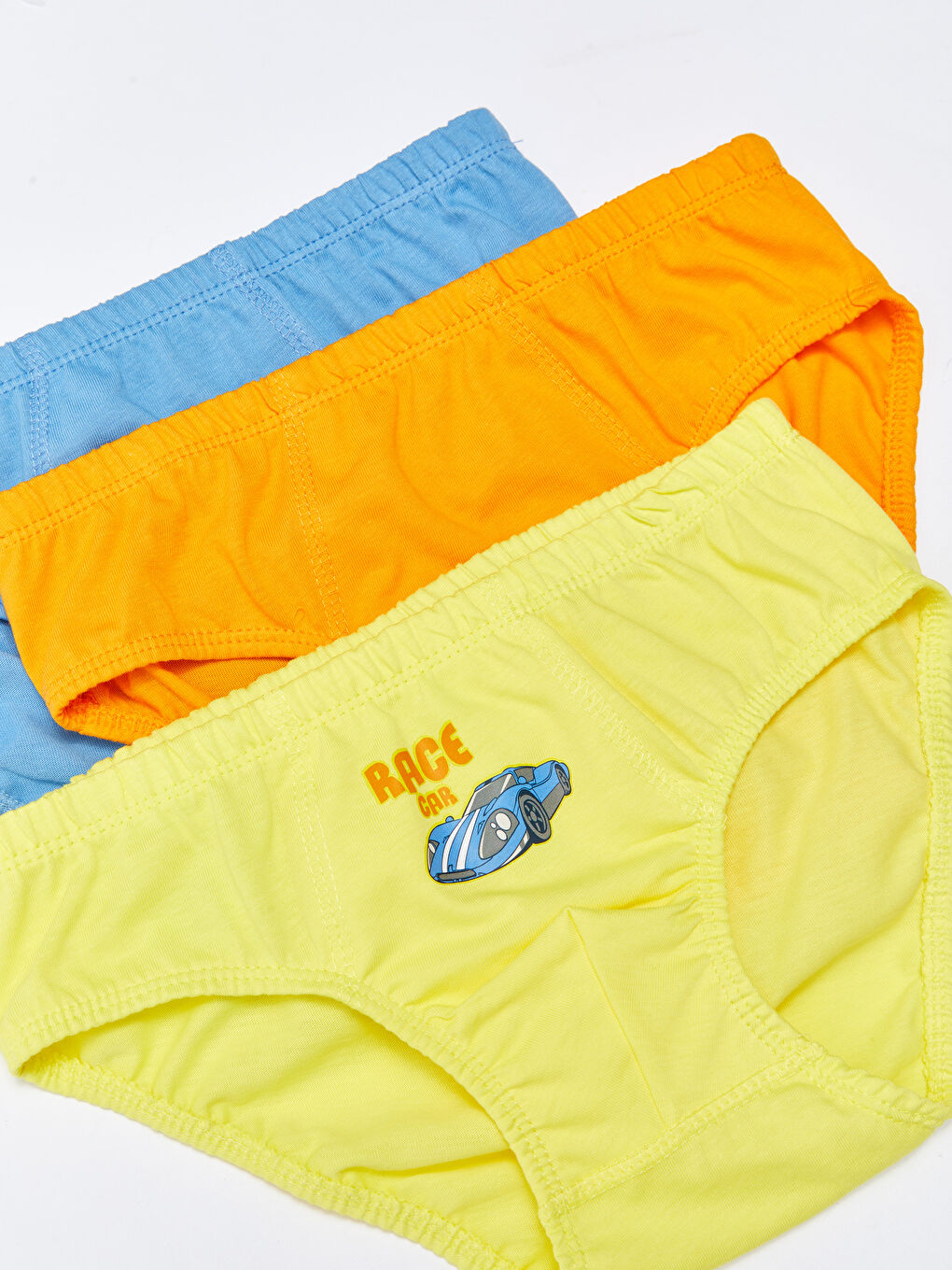 Lot de 3 Culottes Garçon en Coton Imprimé-1