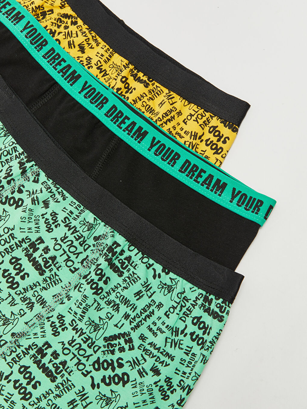 سراويل بوكسر قطن مطبوع للأولاد - عبوة من ٣ قطع-2