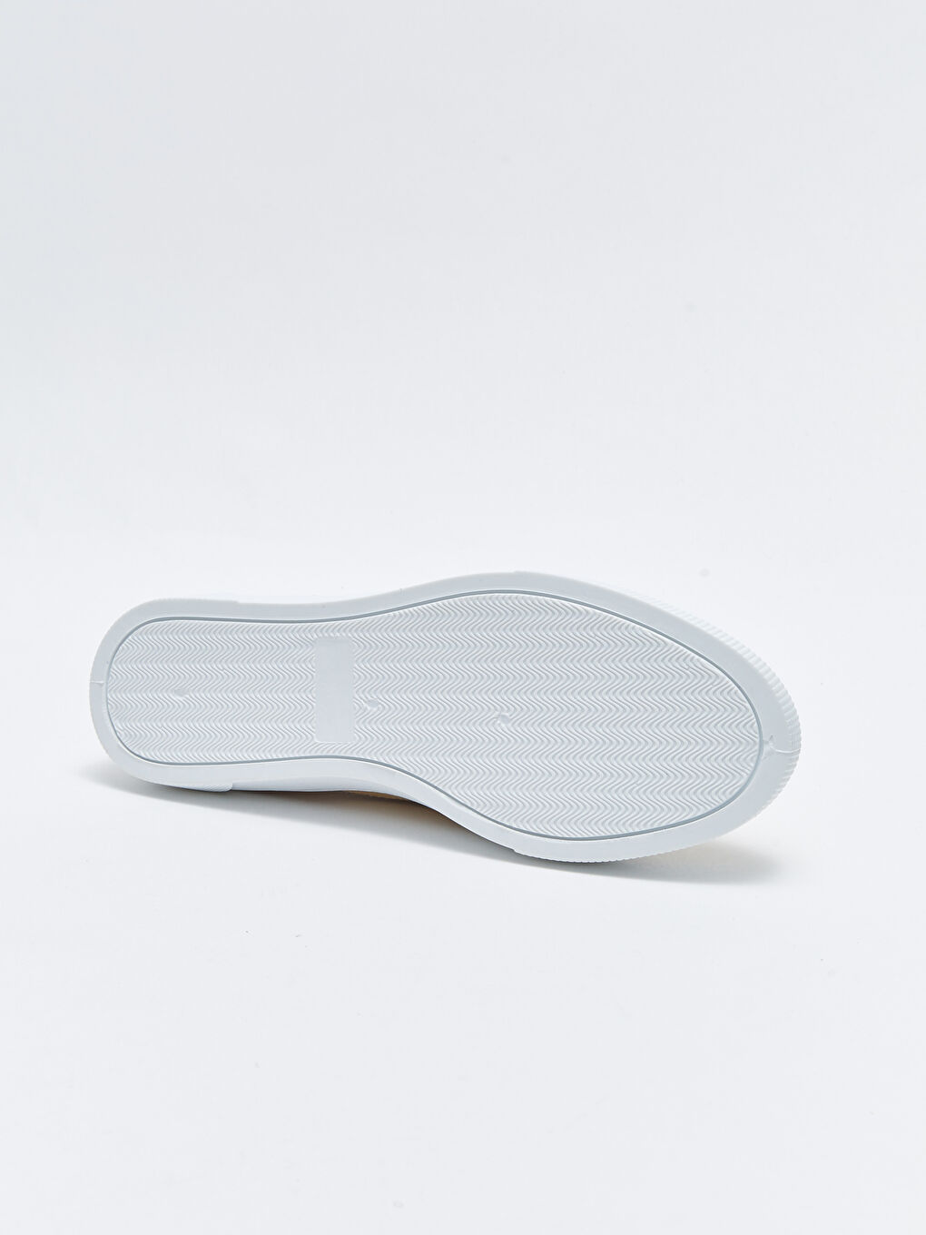 Bej Bağcıklı Renk Bloklu Erkek Spor Ayakkabı-3