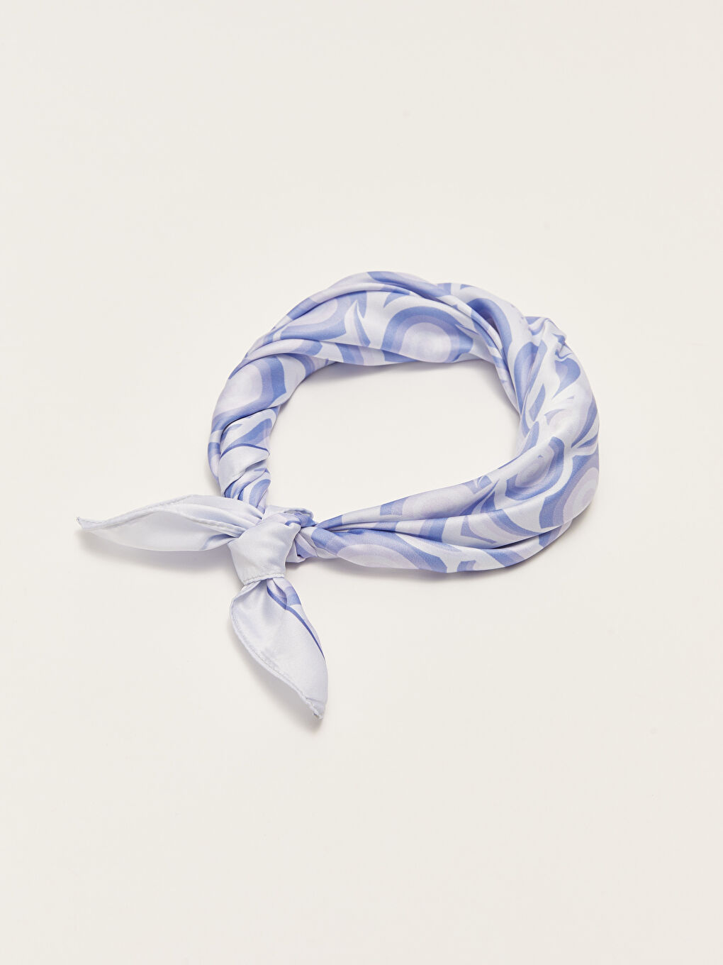 Patterned Satin Women's Bandana-3