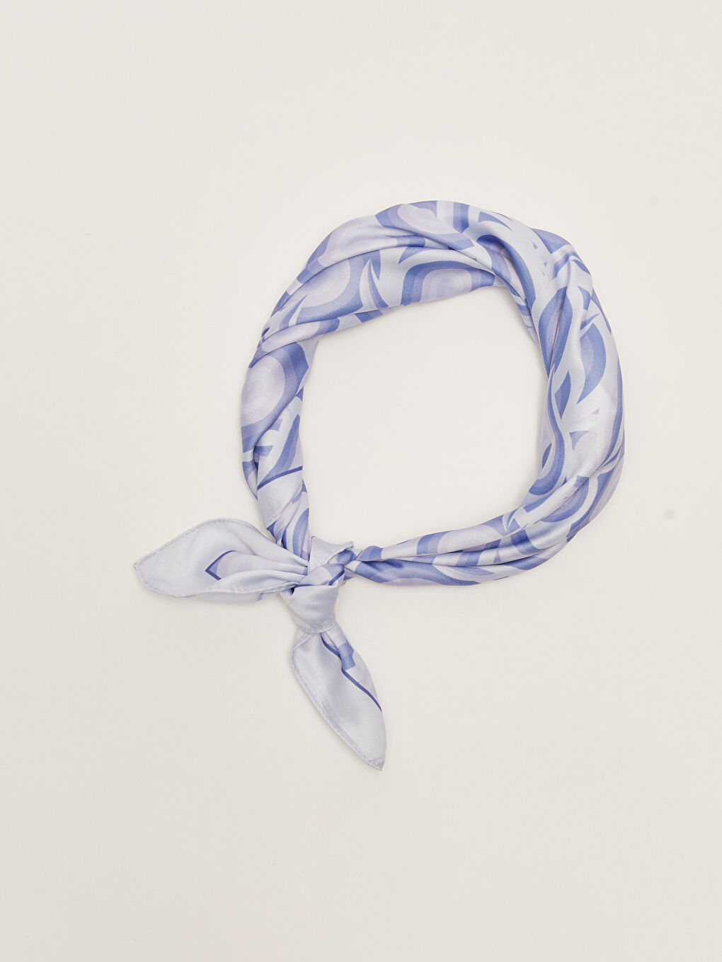 Patterned Satin Women's Bandana-4