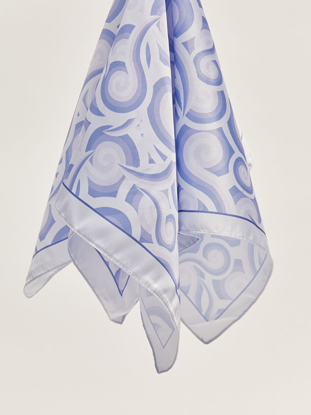 Patterned Satin Women's Bandana-5