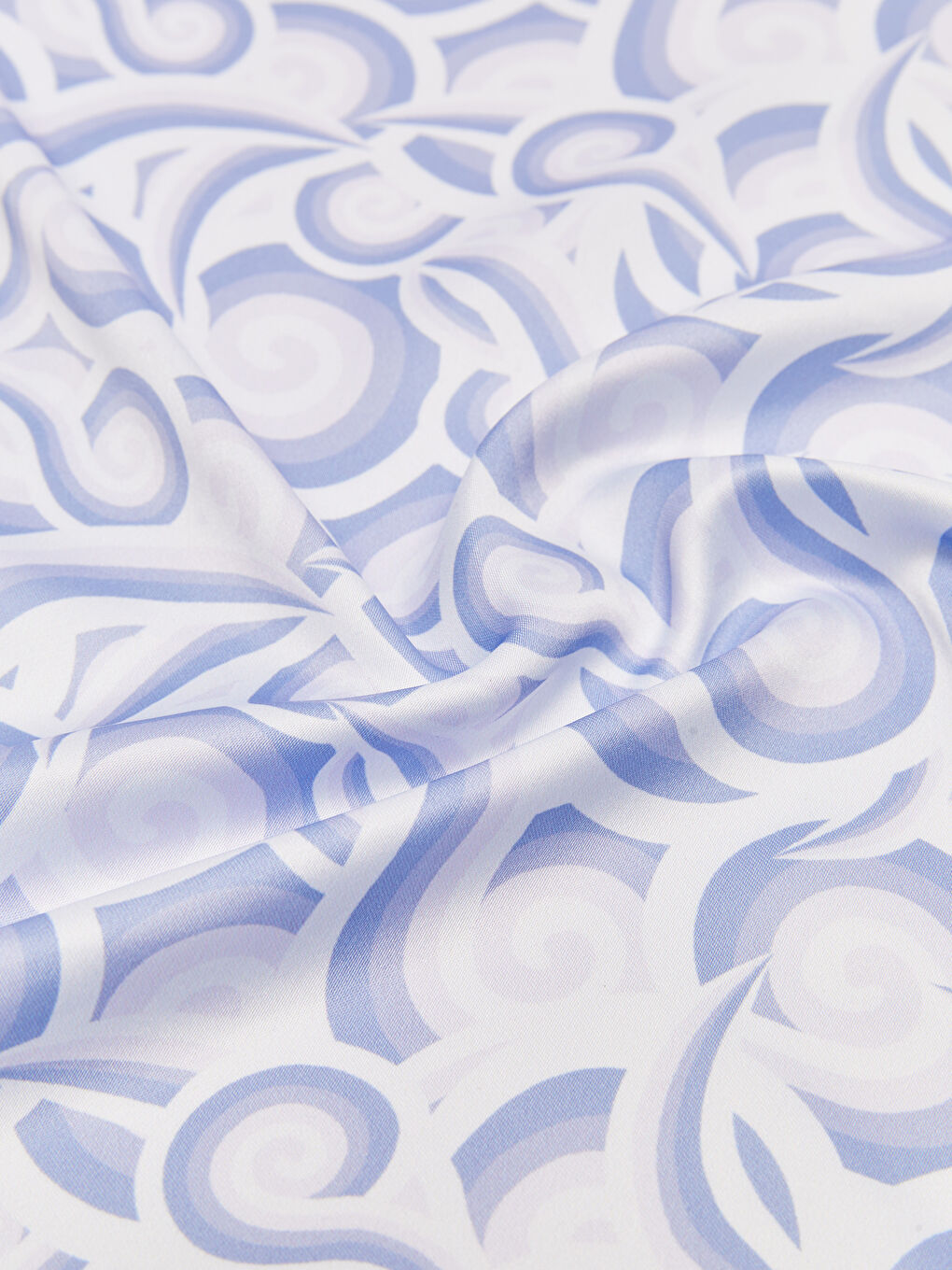 Patterned Satin Women's Bandana-7