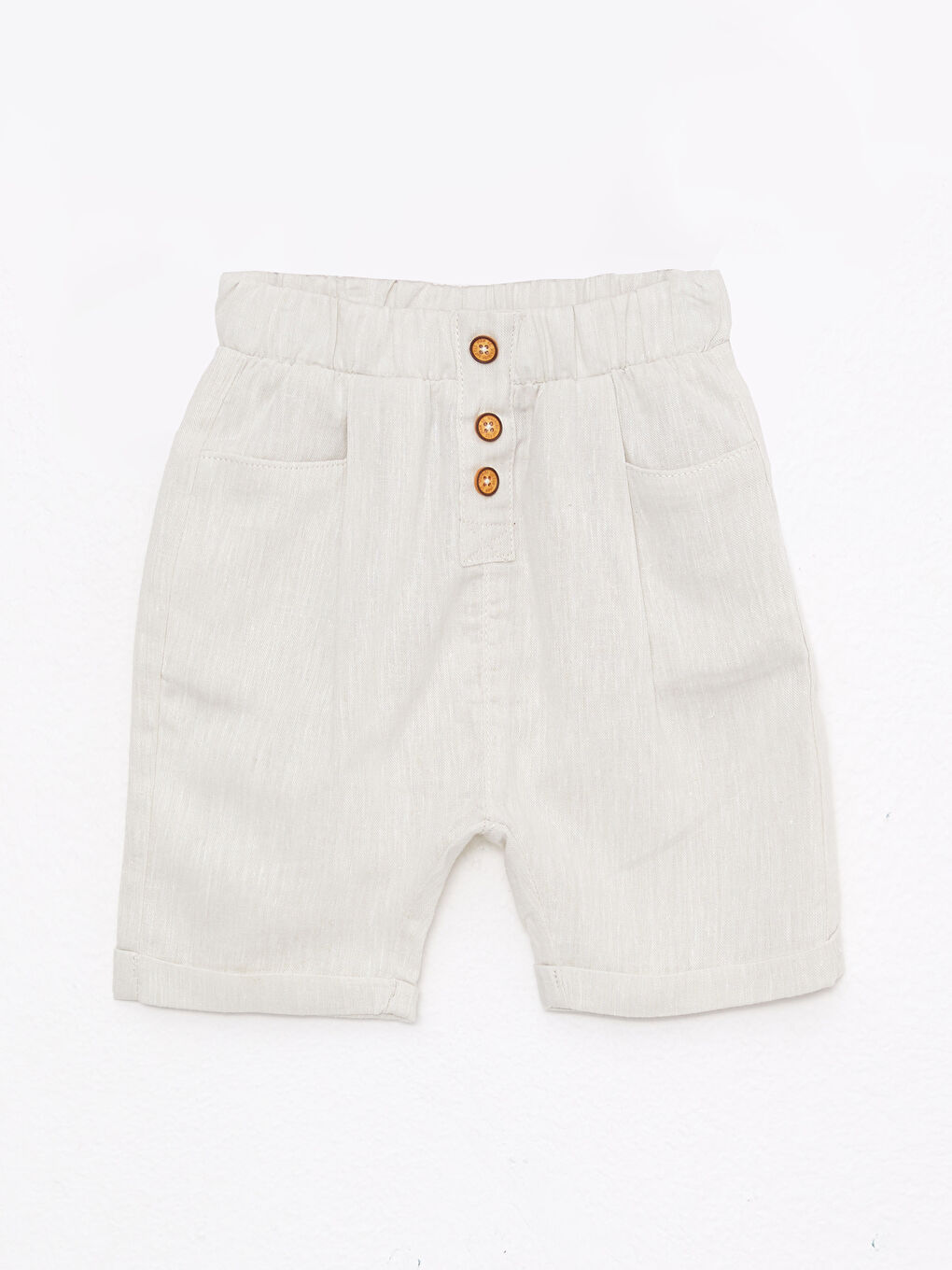 LCW baby Baby Jungen Hemd, Shorts und Weste 3-Teiliges Set -S2GA15Z1-FFB