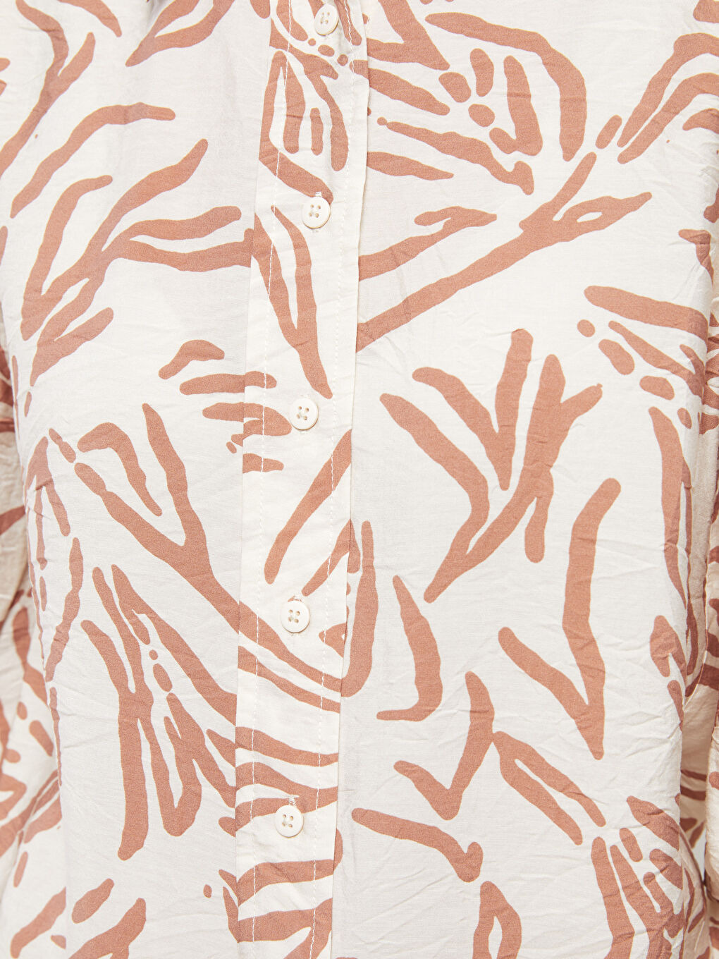 Patterned Women's Shirt Tunic-3