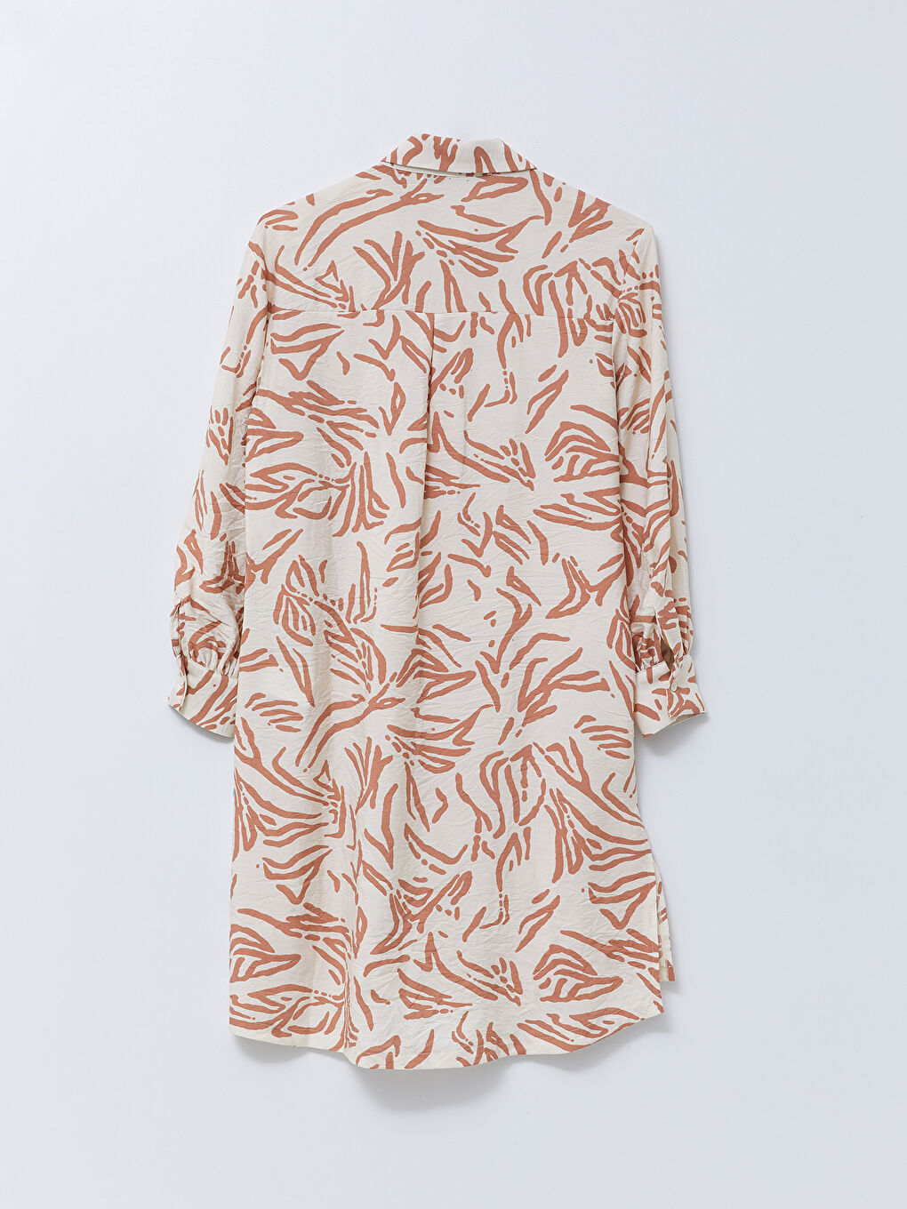 Patterned Women's Shirt Tunic-6