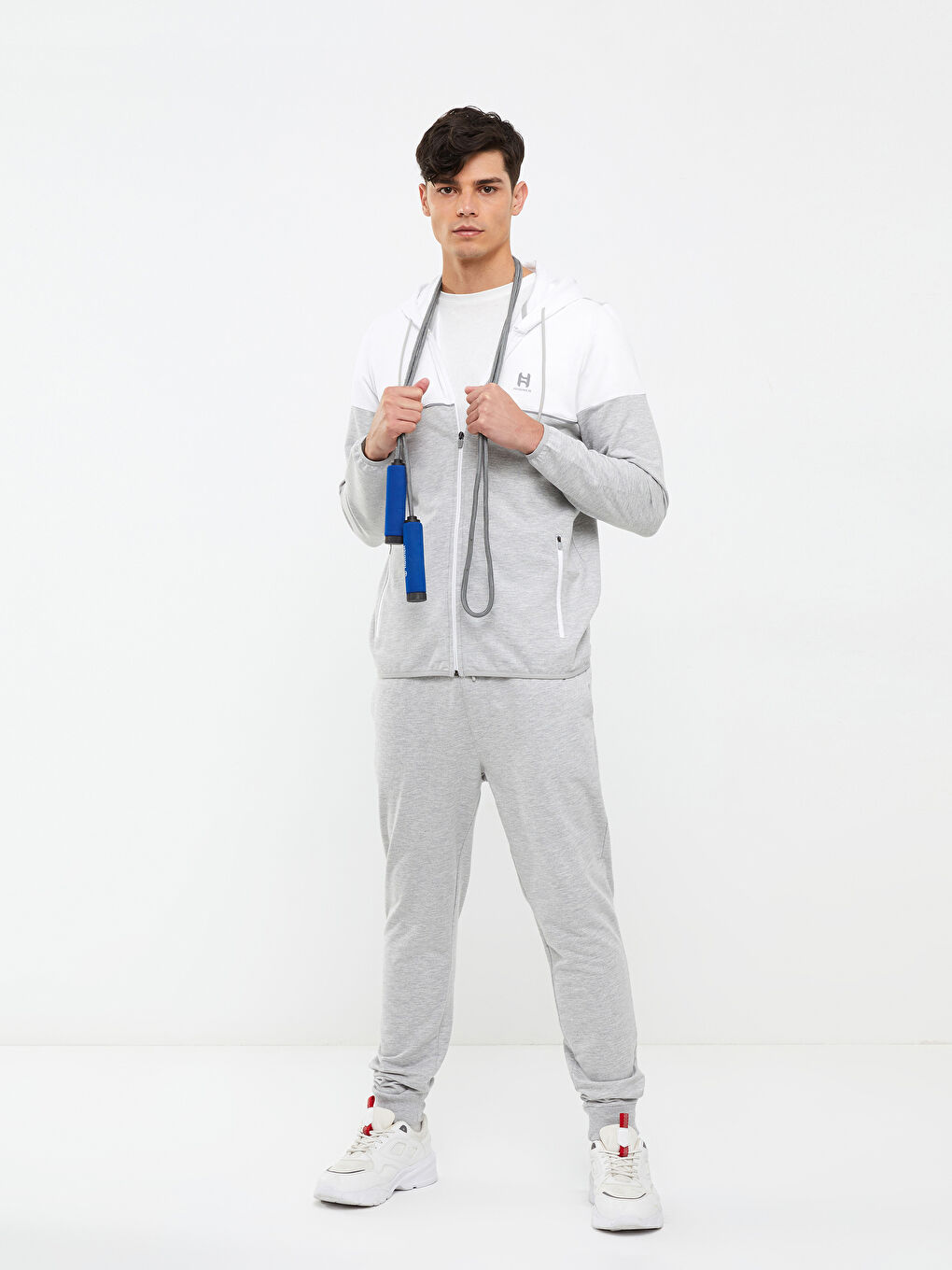 XSIDE ACTIVE Gri Standart Kalıp Erkek Eşofman Takım