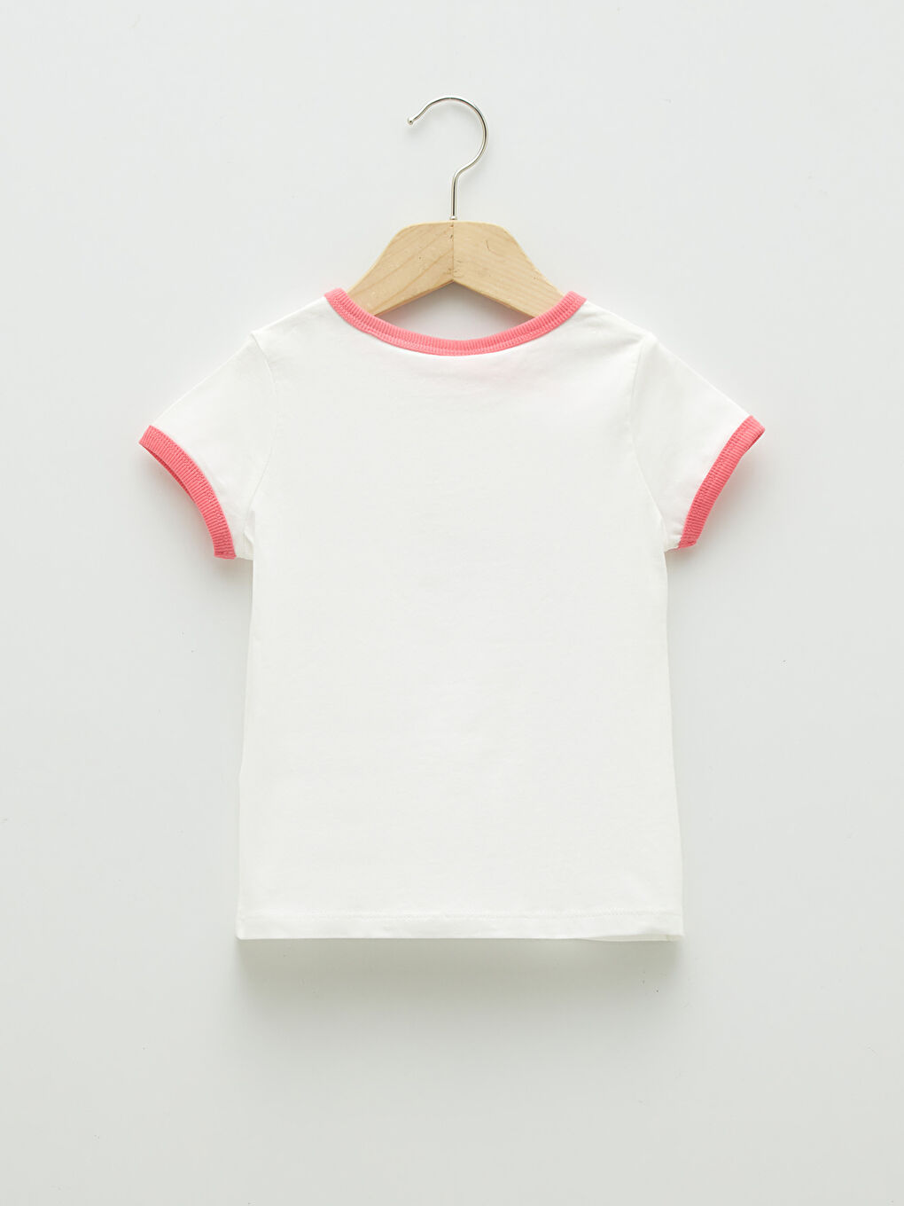 Crew Neck Short Sleeve Printed Cotton Baby Girl T-Shirt and Tights Set of 2-2