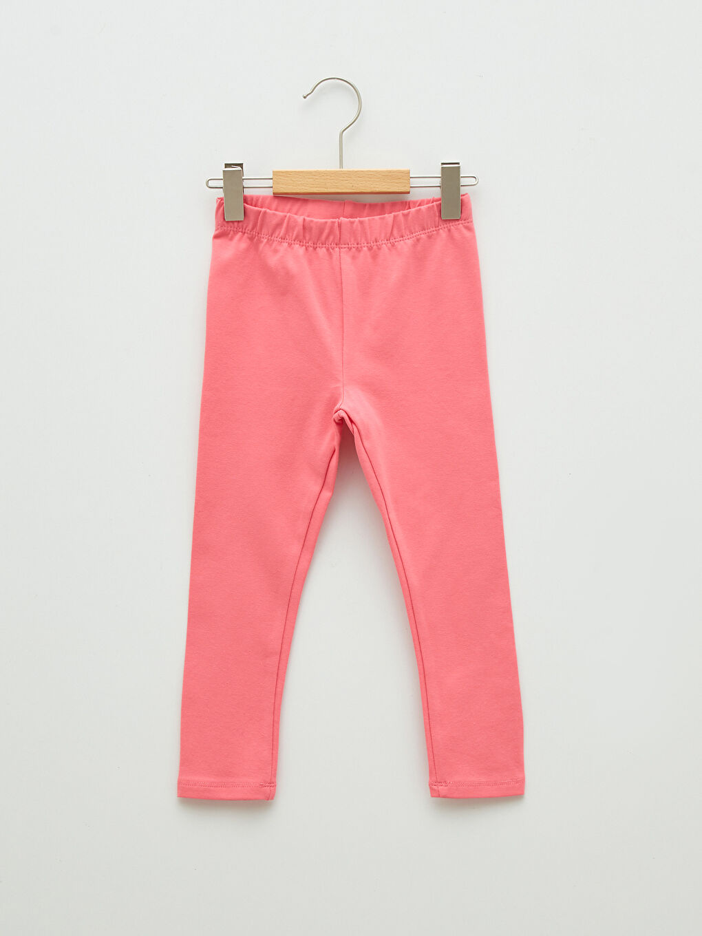 Crew Neck Short Sleeve Printed Cotton Baby Girl T-Shirt and Tights Set of 2-3