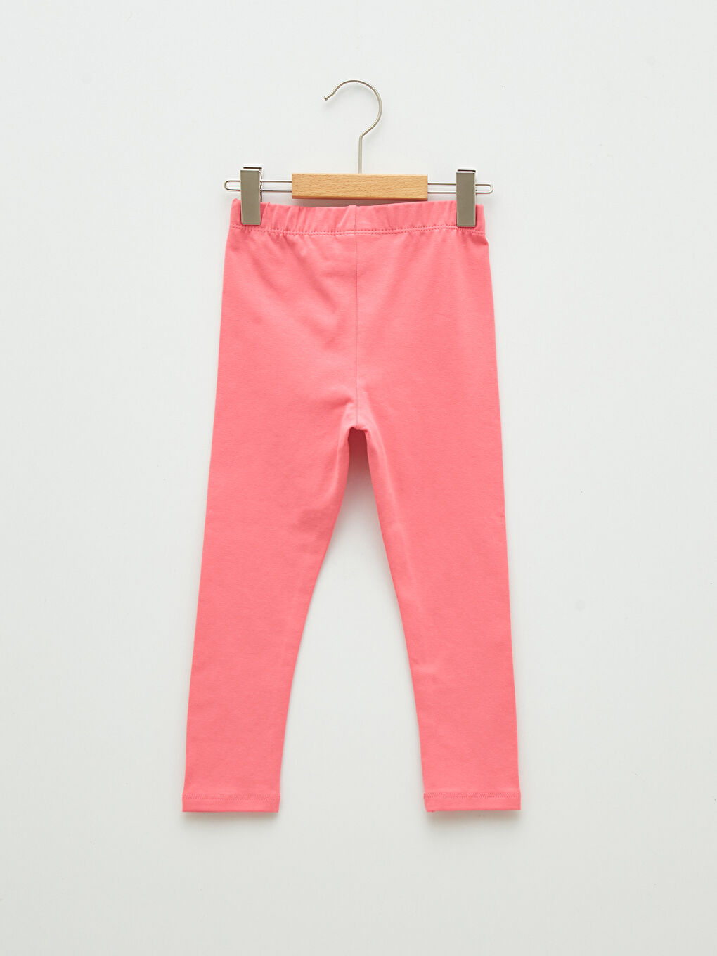 Crew Neck Short Sleeve Printed Cotton Baby Girl T-Shirt and Tights Set of 2-4