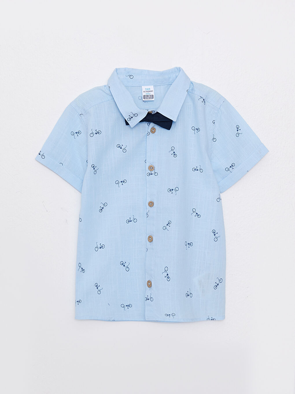 Short Sleeve Printed Cotton Baby Boy Set of 4-1