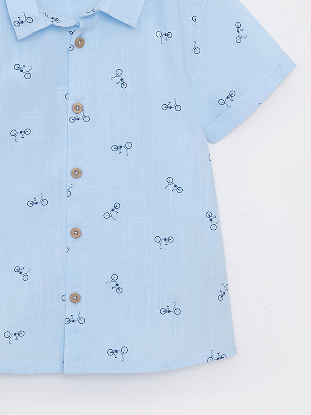 Short Sleeve Printed Cotton Baby Boy Set of 4-2