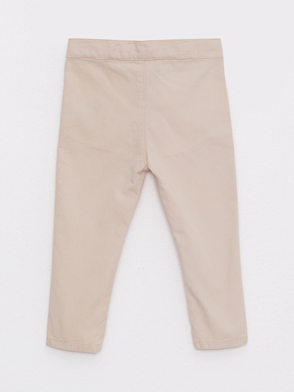 Grandad Collar Long Sleeve Patterned Baby Boy Poplin Shirt and Trousers-4