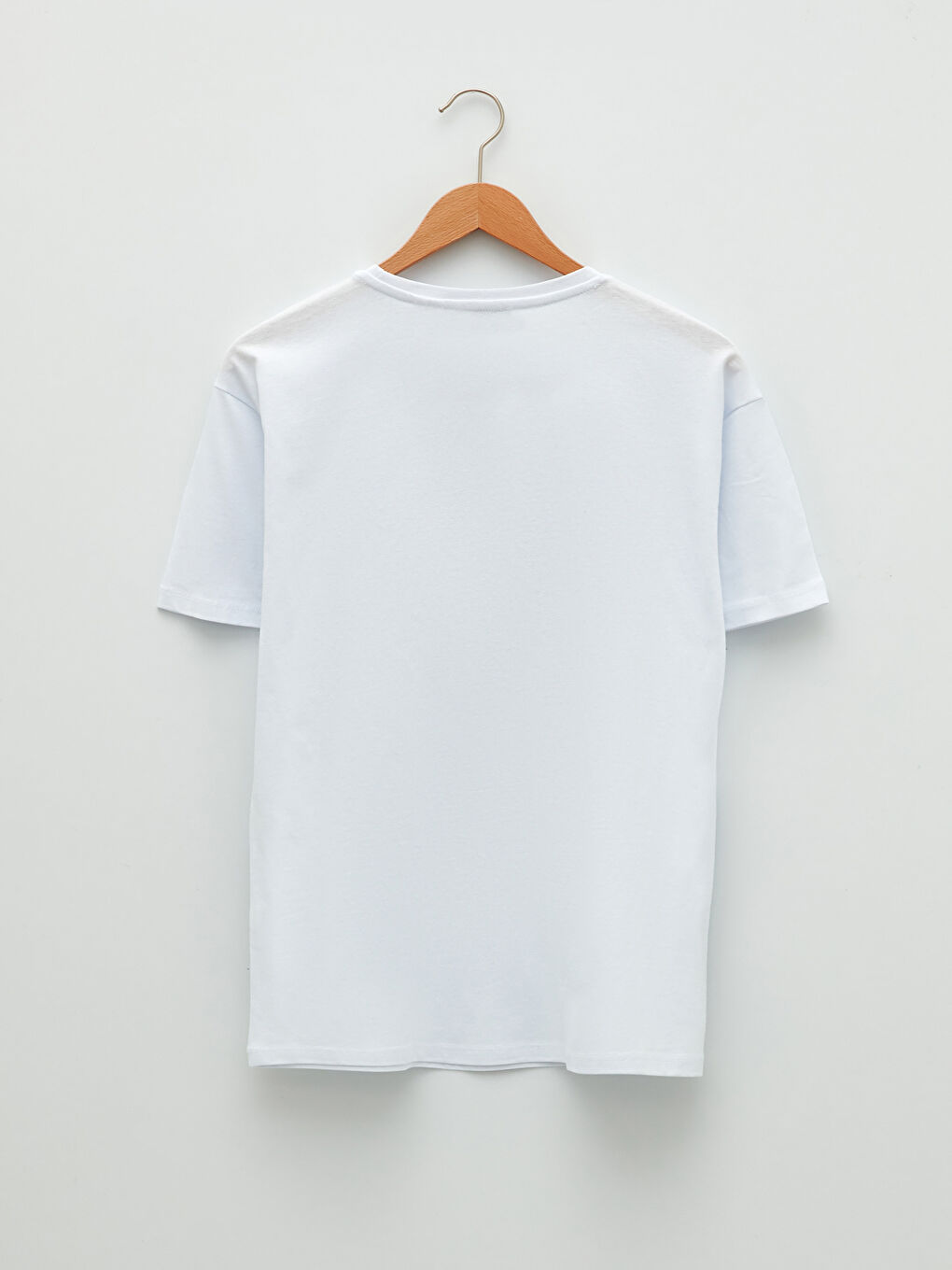 Tricou din Bumbac cu Mânecă Scurtă Imprimat Powerpuff Girls pentru Femei cu Guler Rotund-6