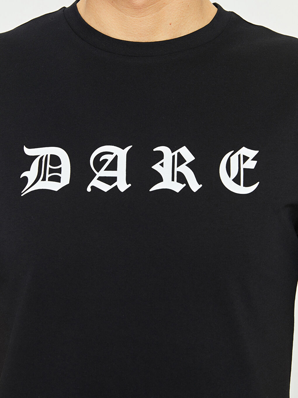 Crew Neck Short Sleeve Printed Combed Cotton Men's T-shirt-3