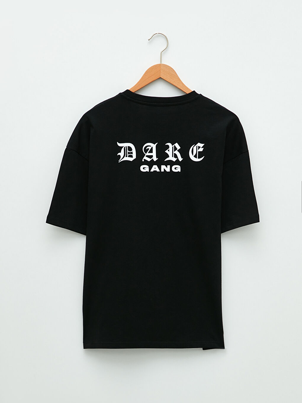 Crew Neck Short Sleeve Printed Combed Cotton Men's T-shirt-7