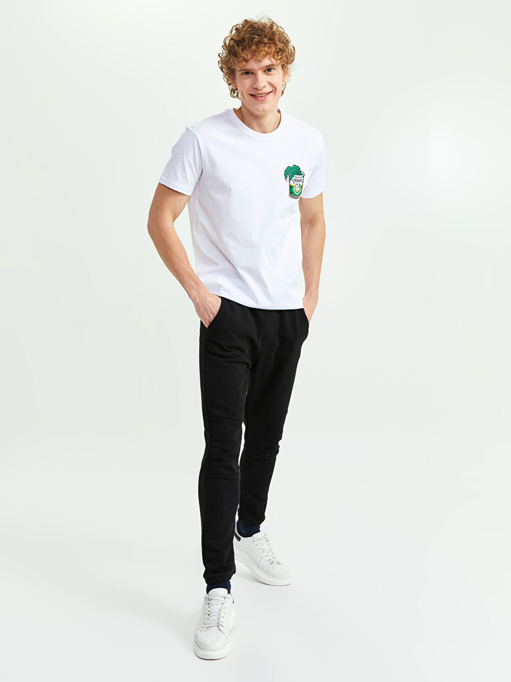 XSIDE Schlank Geschnittene Herren-Jogginghose -S2GC28Z8-CVL