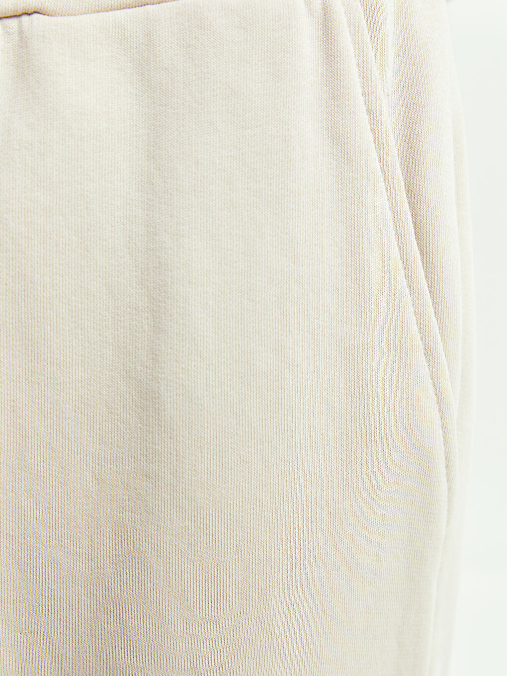 Bej Slim Fit Erkek Eşofman Altı-3