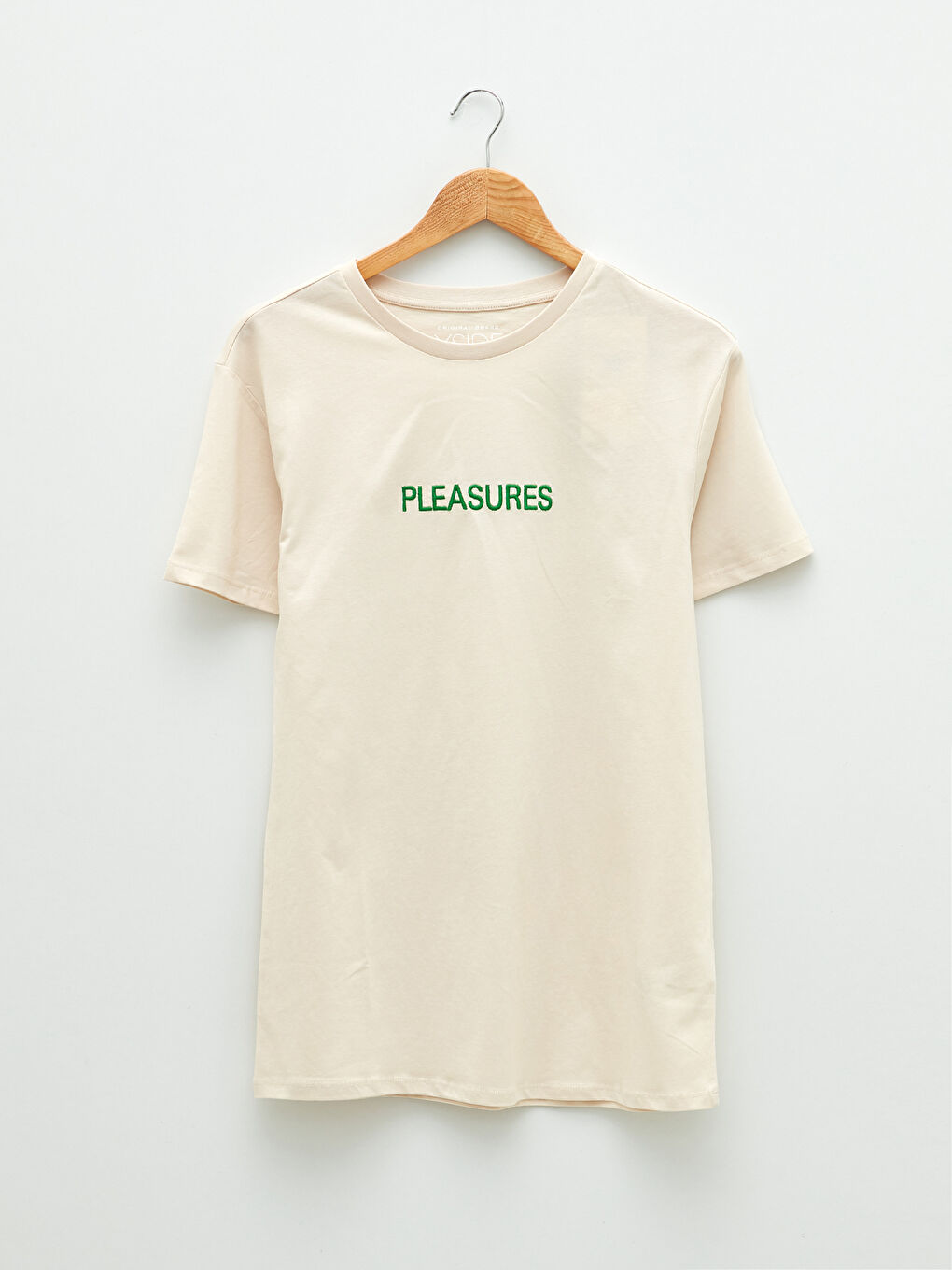 Crew Neck Short Sleeve Printed Combed Cotton Men's T-shirt-5