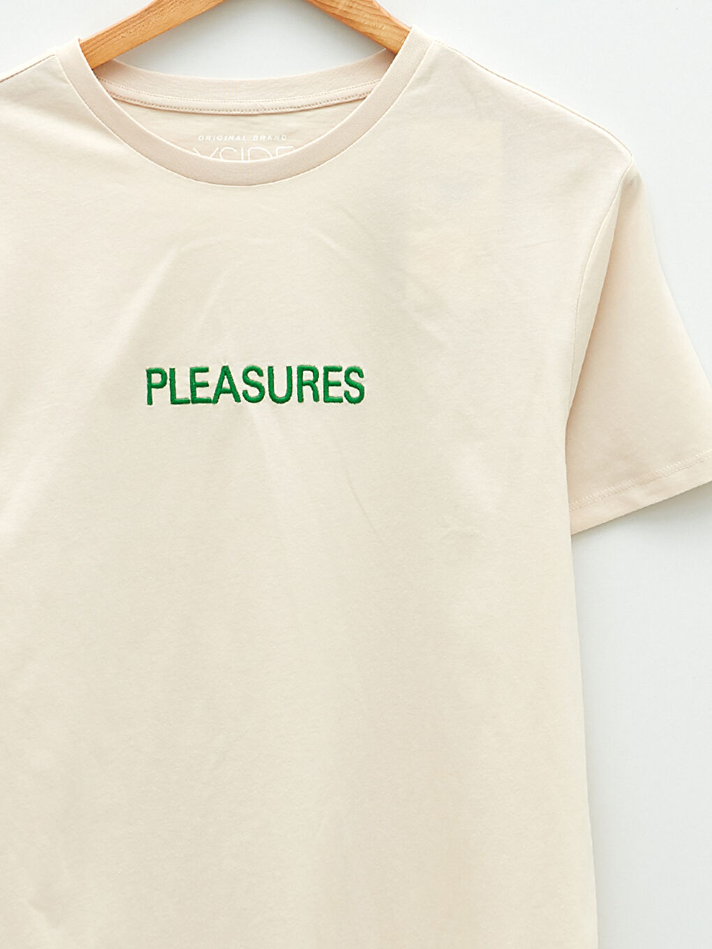 Crew Neck Short Sleeve Printed Combed Cotton Men's T-shirt-7