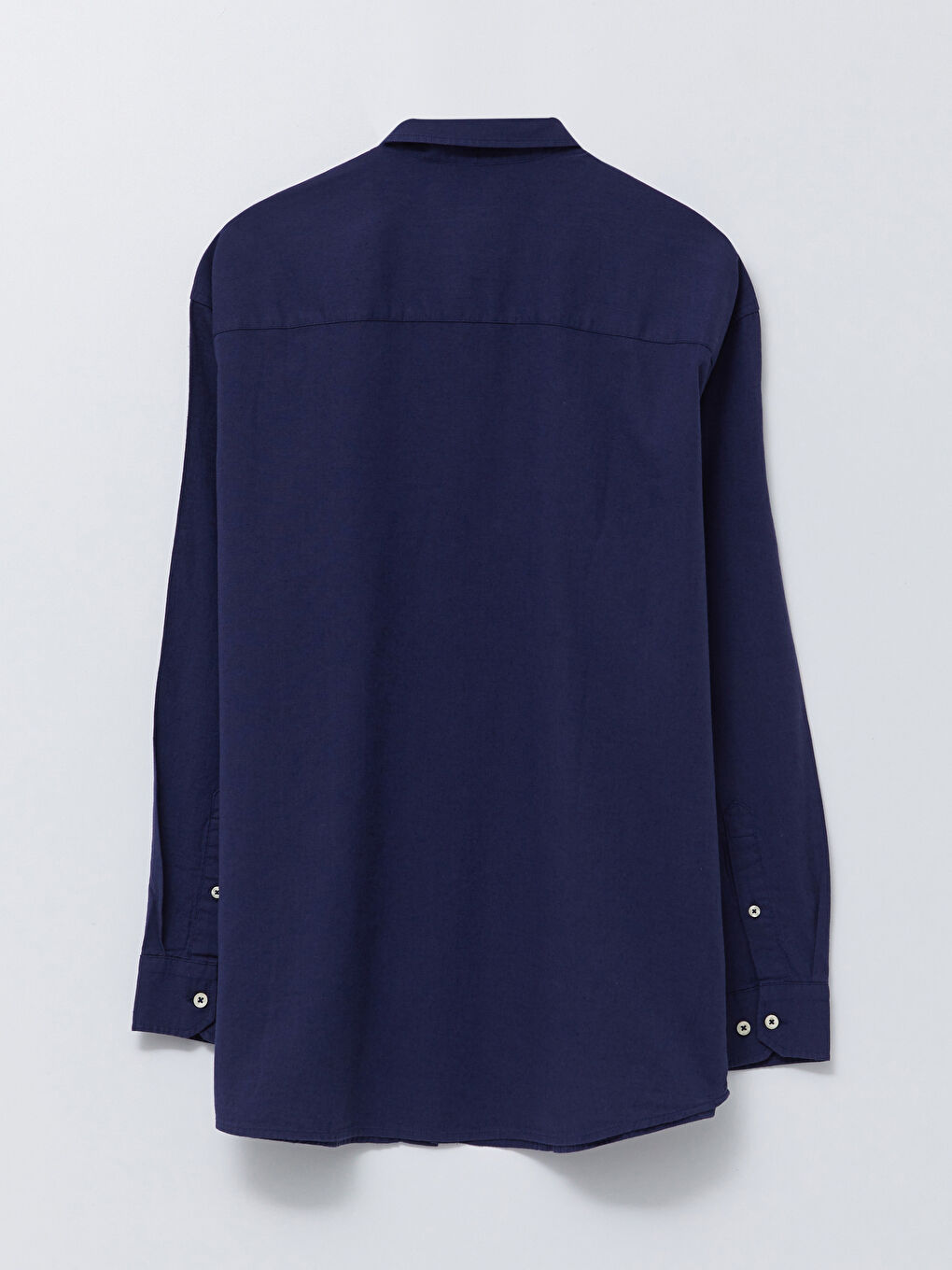 Oversize Long Sleeve Men's Shirt-6