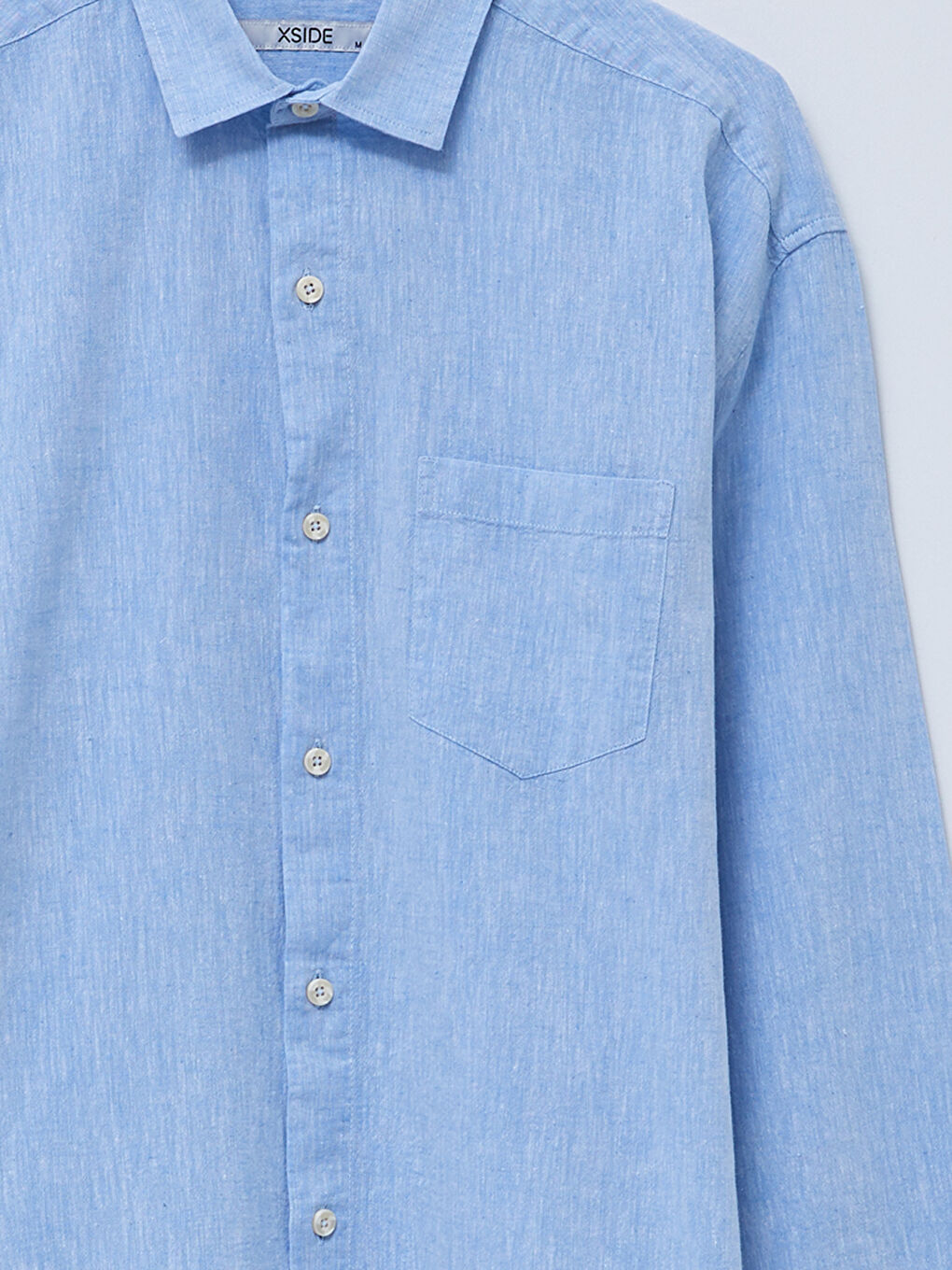 Oversize Long Sleeve Men's Shirt-6