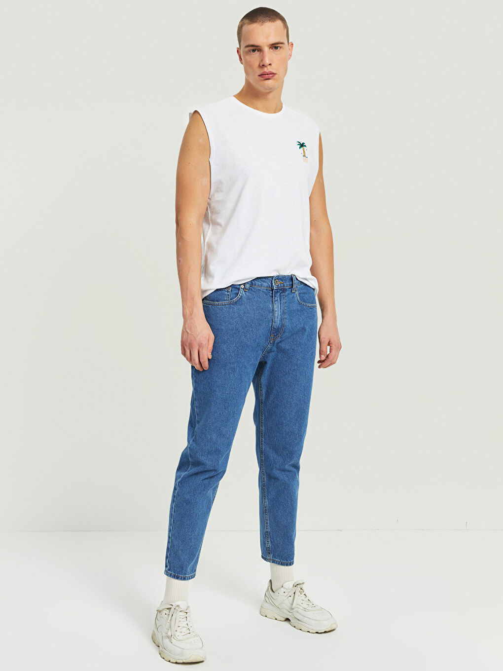 Mavi Loose Fit Erkek Jean Pantolon