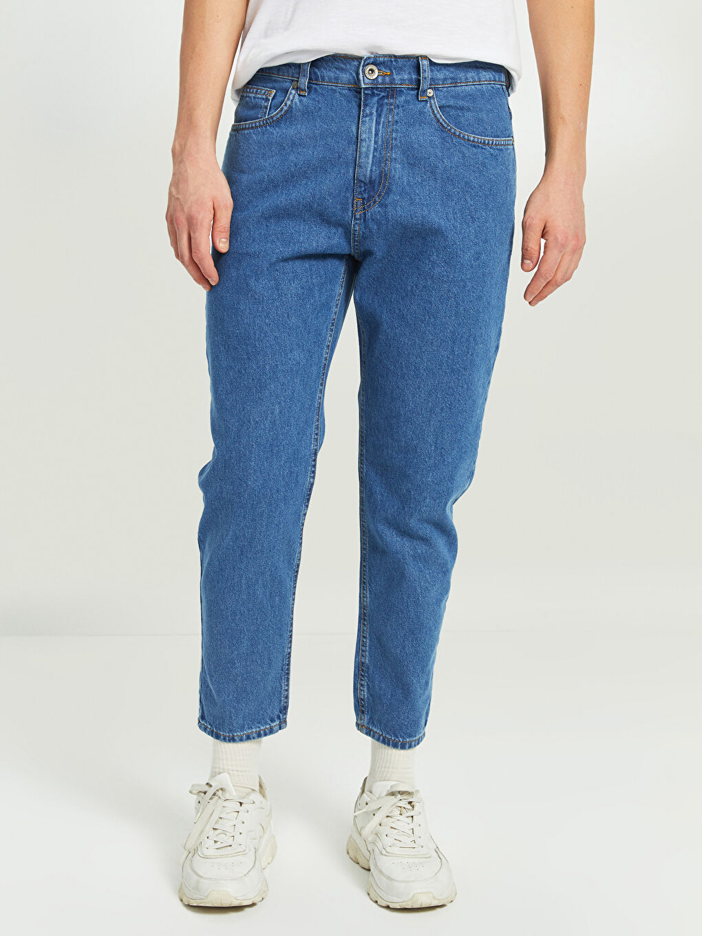 Mavi Loose Fit Erkek Jean Pantolon-4