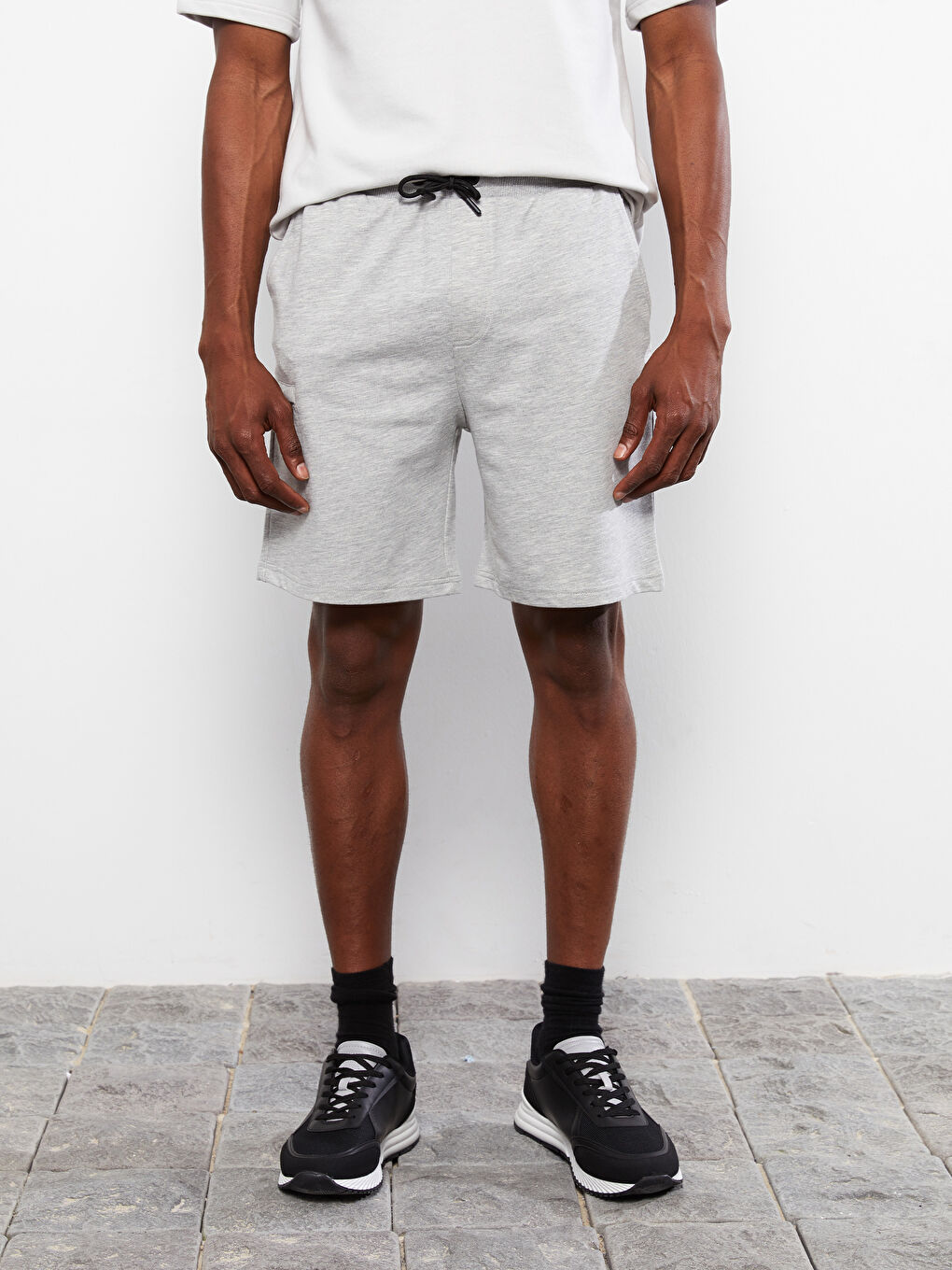 Standard Pattern Knitted Men's Shorts -S2GC74Z8-LAL