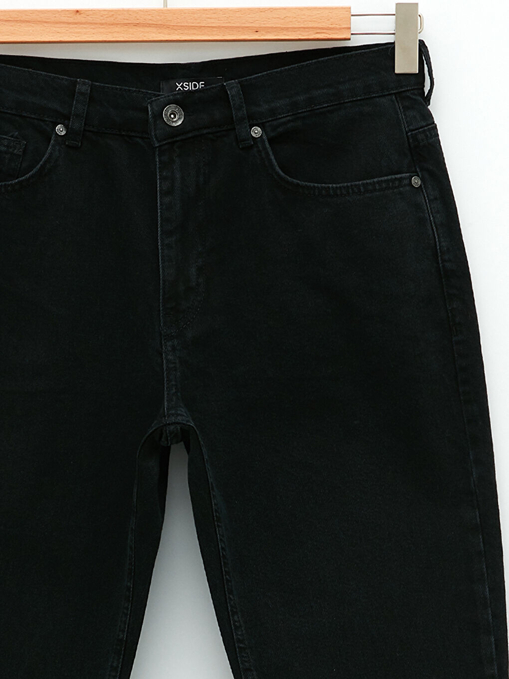 Antrasit Loose Fit Erkek Jean Pantolon-7