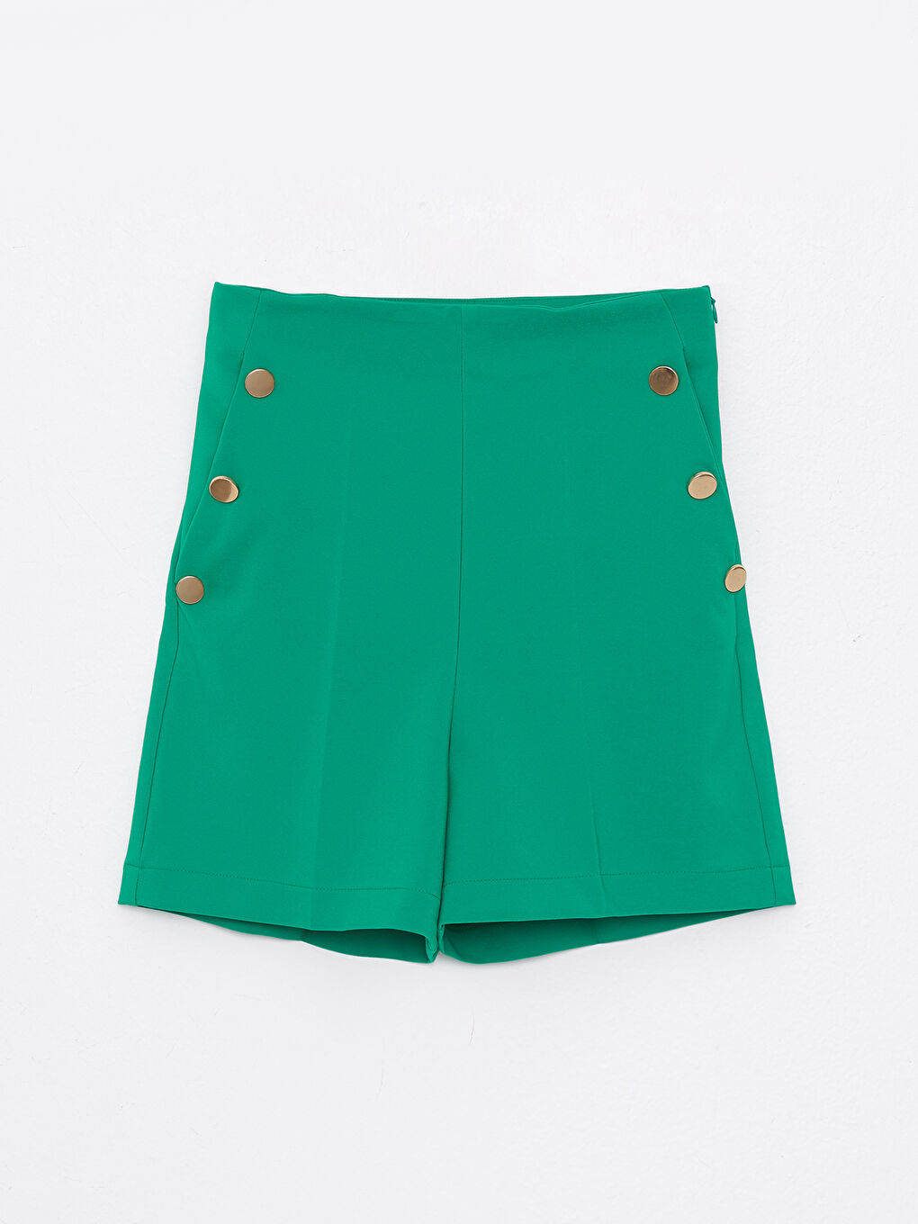 Standard Fit Straight Pocket Detailed Women's Bermuda Shorts -S2GD32Z8-GQ5