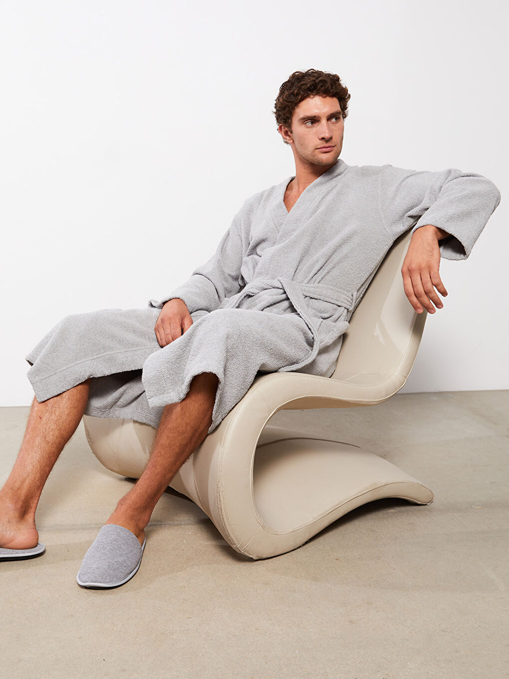 Plain Men's Home Slippers